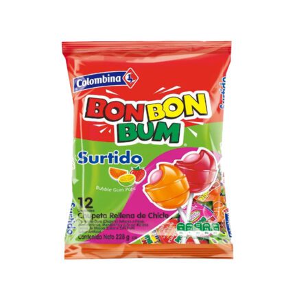 Chupetines Bon Bon Bum Surtido 24und