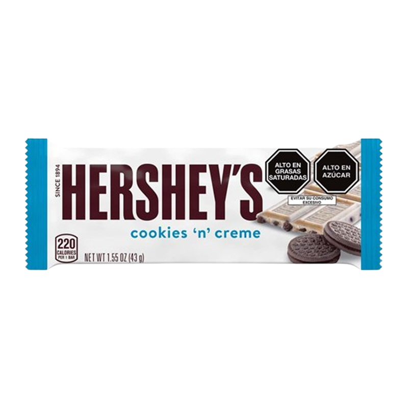 h-43g-cookies-usa-1 Hershey's Cookies 18un x 43g - Imagen 1