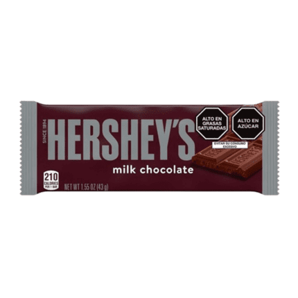 Hershey’s Milk Chocolate 18un x 43g