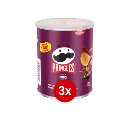 Pringles Bbq 40g x 3un OFERTA