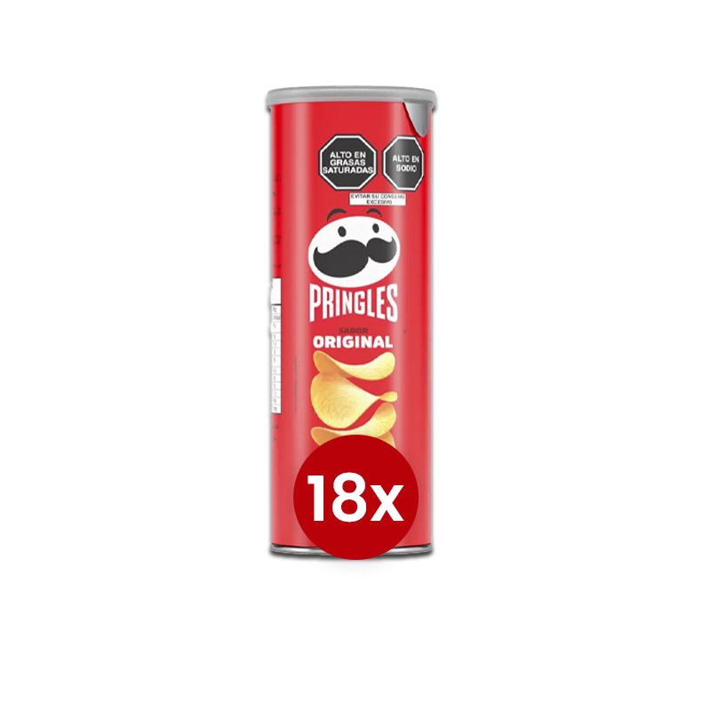 PRINGLES-ROJO-X18-PWEB Pringles Original 104g x 18un OFERTA - Imagen 1