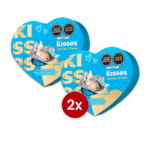 Pack x2 Kisses Corazón Cookies 102gr 2026 OFERTA