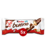 Pack5 x Kinder Bueno T2 Chocolate 43g OFERTA